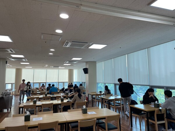 11일 순천대학교는 교직원식당(70주년기념관 3층)에서 천원의 아침밥 시범운영을 진행했다